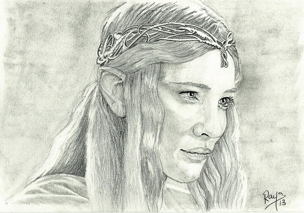 Elfen Herr der Ringe Galadriel