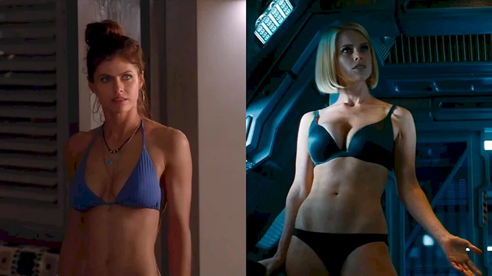 Elice Eve in Unterwäsche Star Trek
