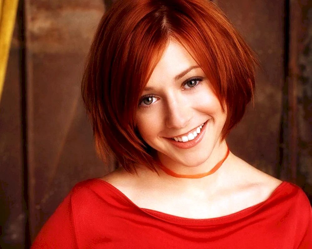 Balayage roter bob
