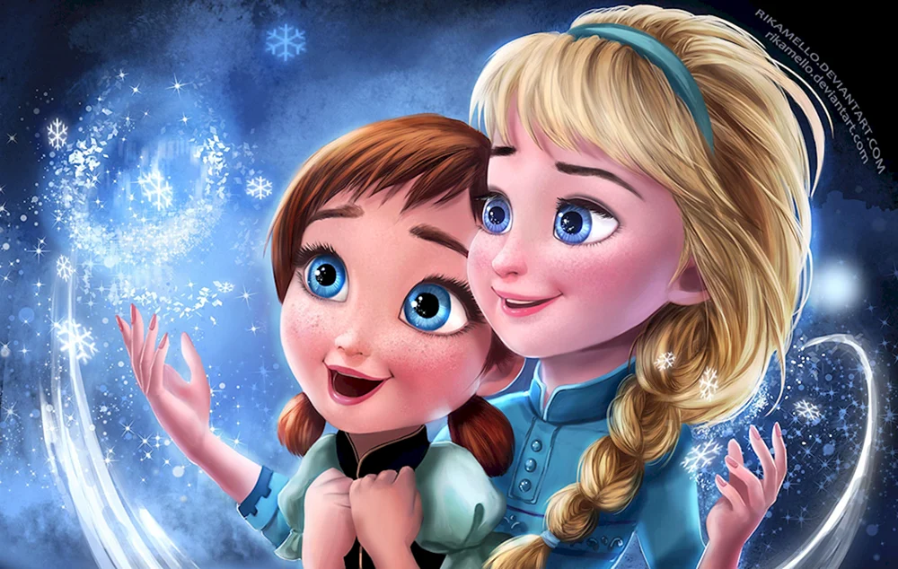 Frozen Anna und Elsa