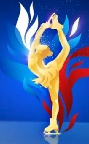 Eiskunstlauf Emblem