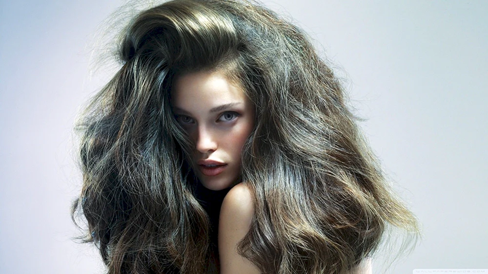 Sofia Zhuravetc Locken auf mittlerem Haar