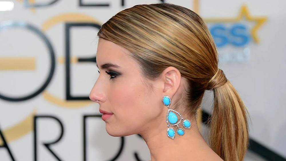 Emma Roberts mit Pferdeschwanz