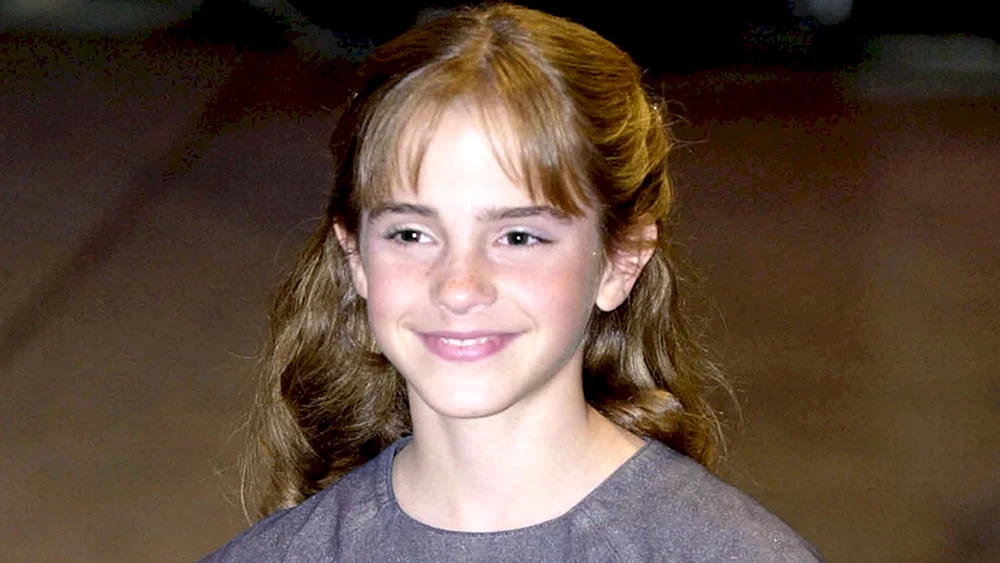 Emma Watson als Kind im Jahr 2000