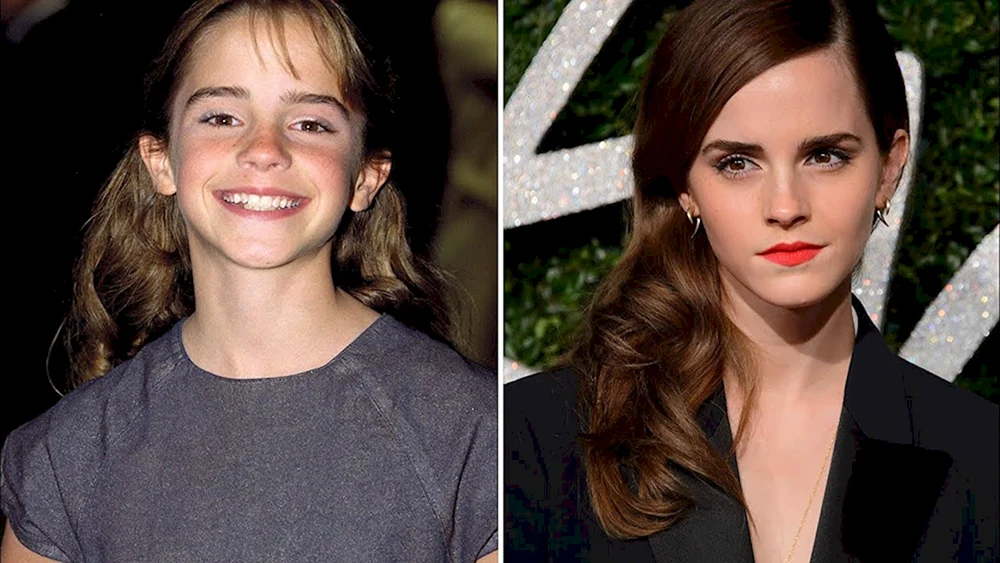 Emma Watson als junges Mädchen