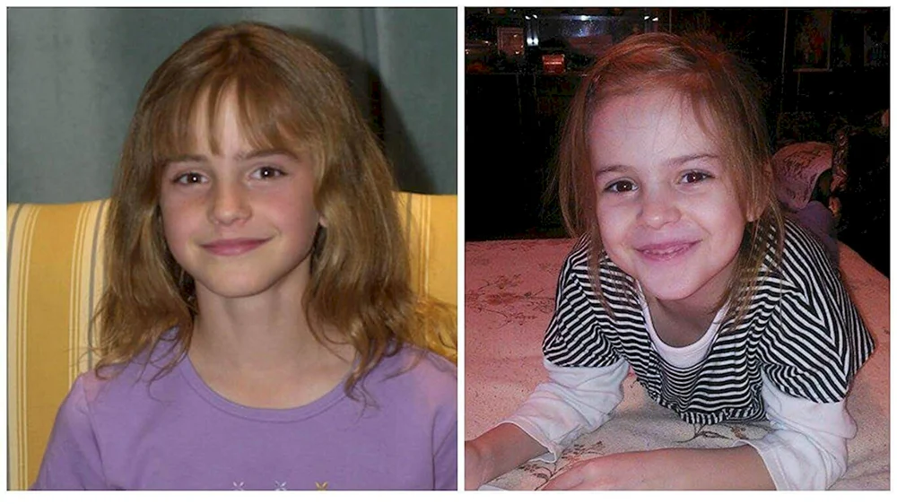 Emma Watson als Kind von 5 Jahren
