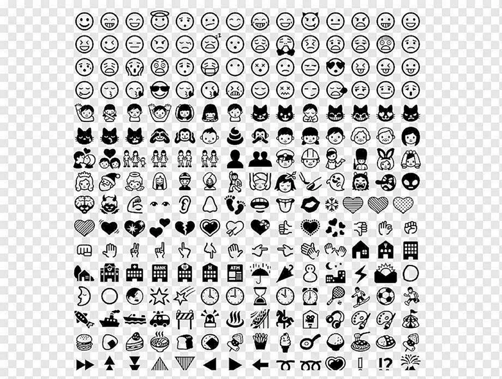 Smiley-Bilder zum Ausmalen