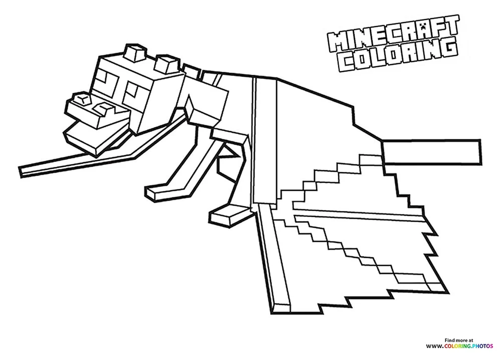 Malvorlagen zum Zeichnen von MAINCRAFT zum Zeichnen