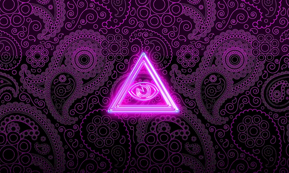 Lila Hintergrund