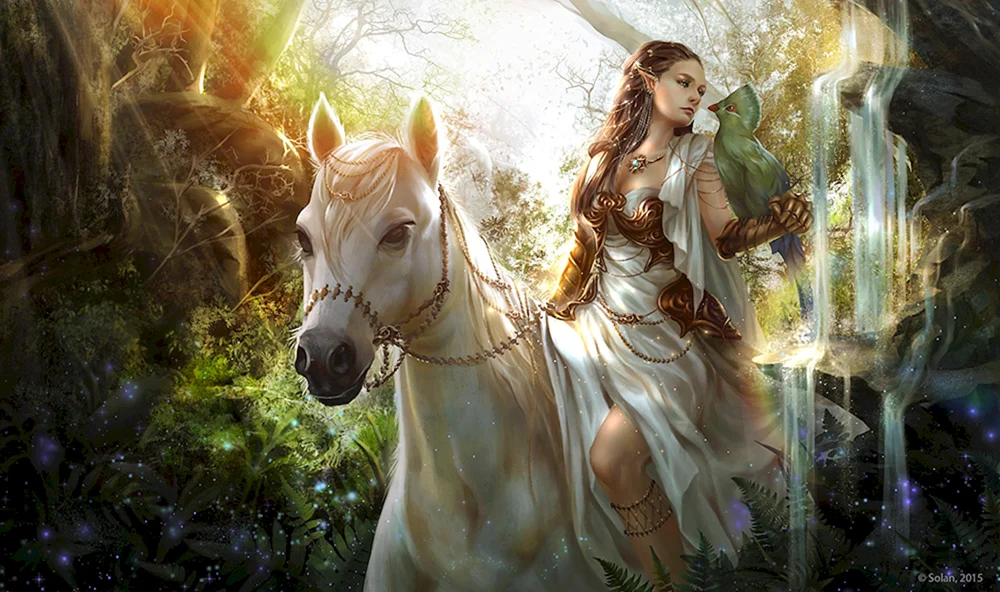 Epona die Göttin
