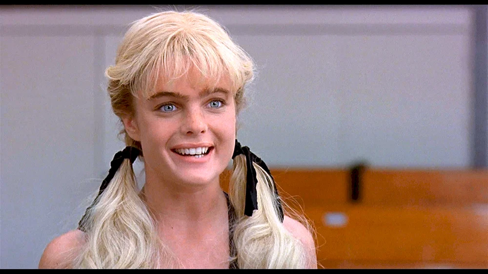 Erika Eleniak Schauspielerin aus The Baywatch. Eleniak Rettungsschwimmer von Malibu