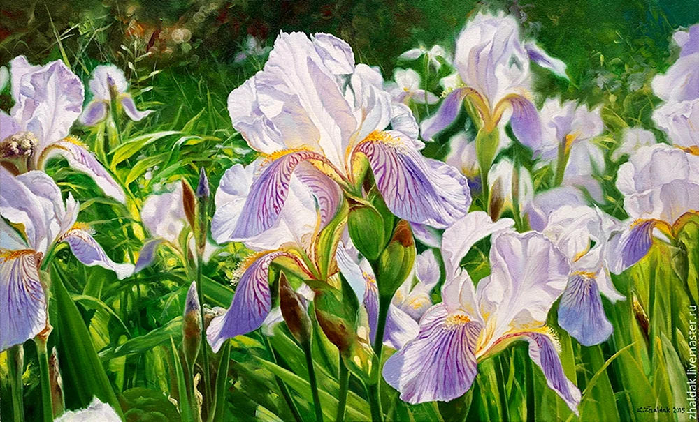 Oleg Timoshin Künstler irises