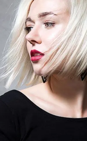 Ashley James platinum blonde