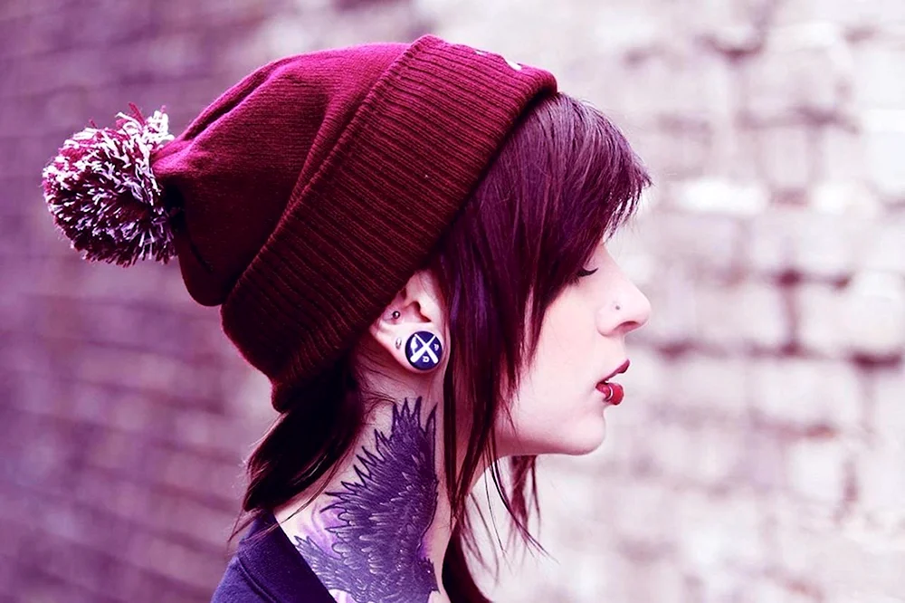 Emo bangs