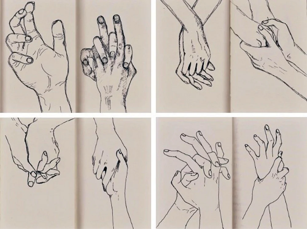 Handskizzen mit Bleistift