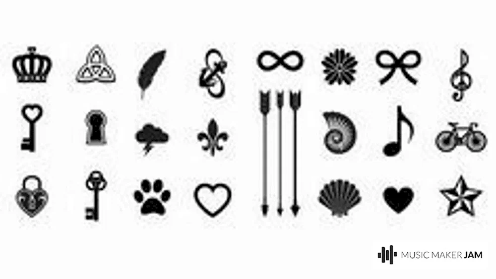 Einfache Tattoo-Muster