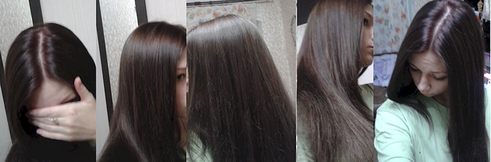 Heller Schatten Asche Haarfarbe