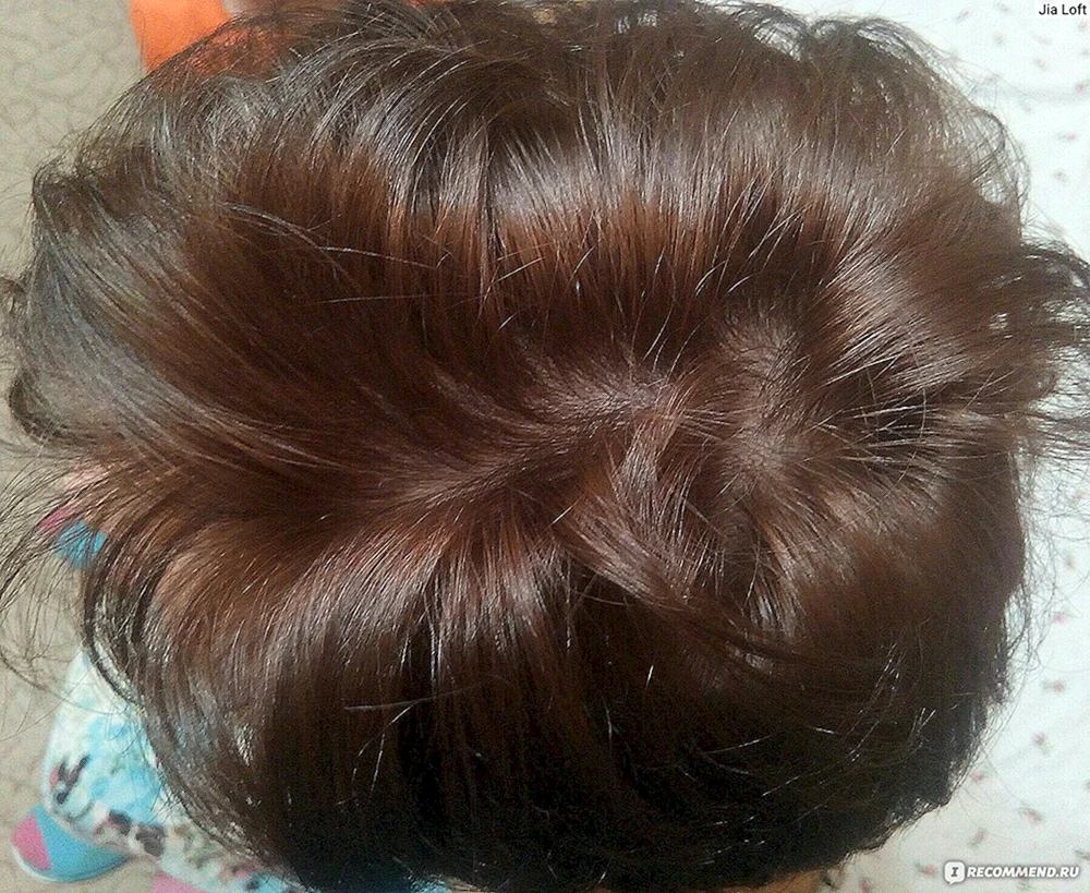 Mokkabraune Haarfarbe
