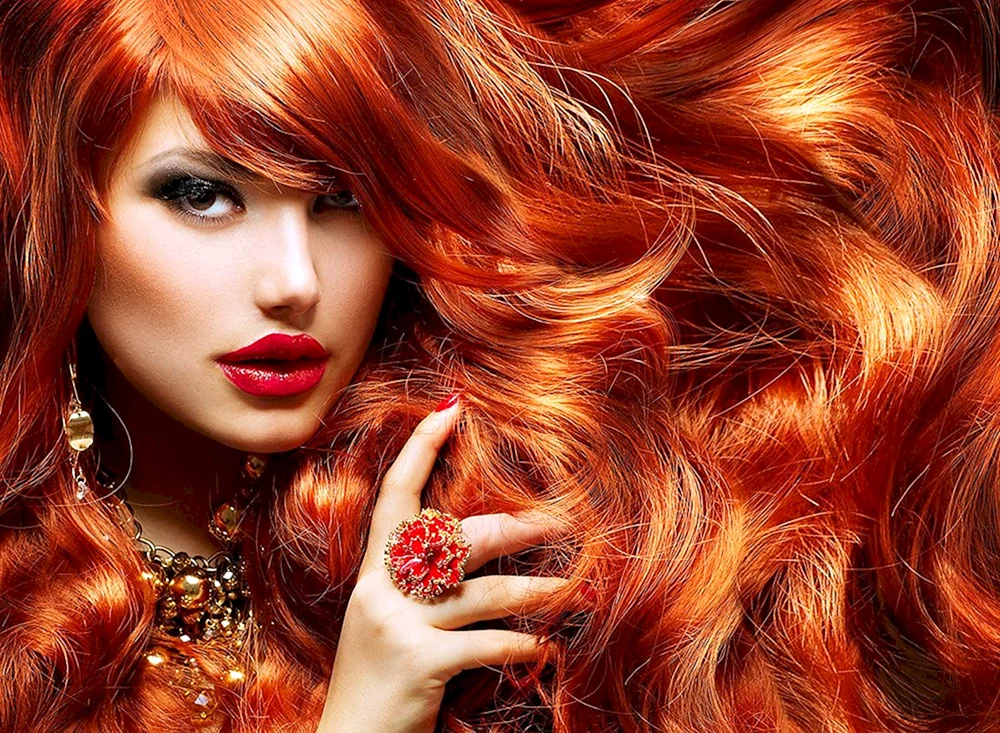 Angela Hair orange