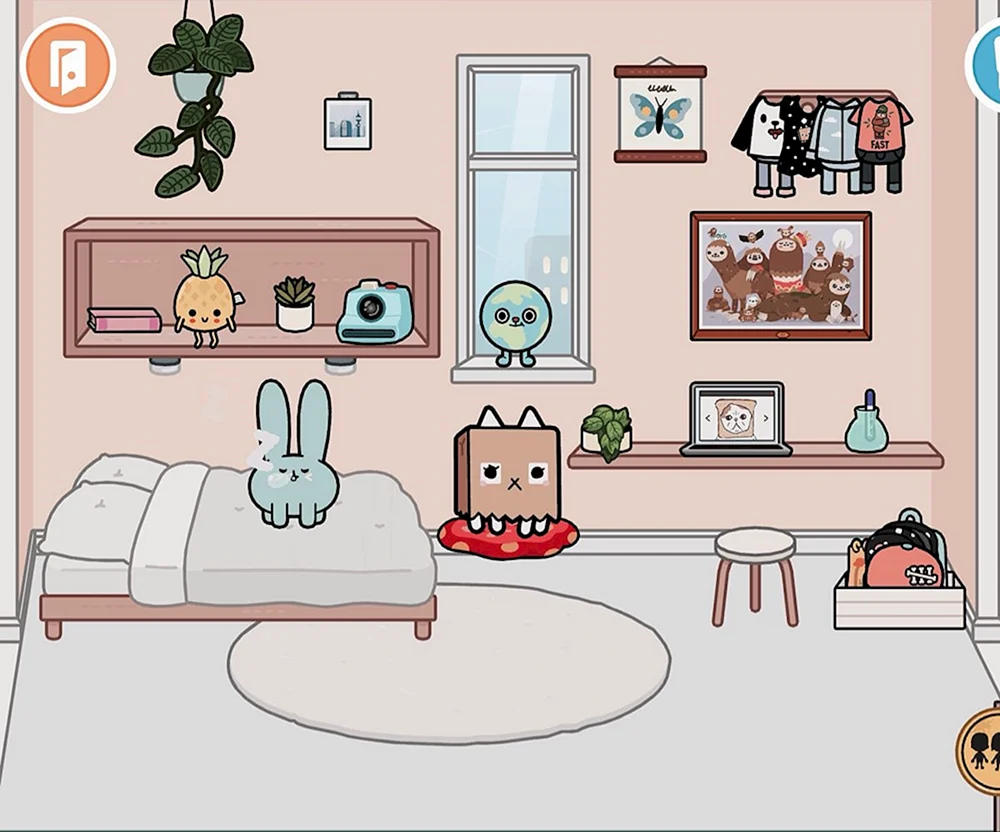 Ästhetische Zimmer in toca boca