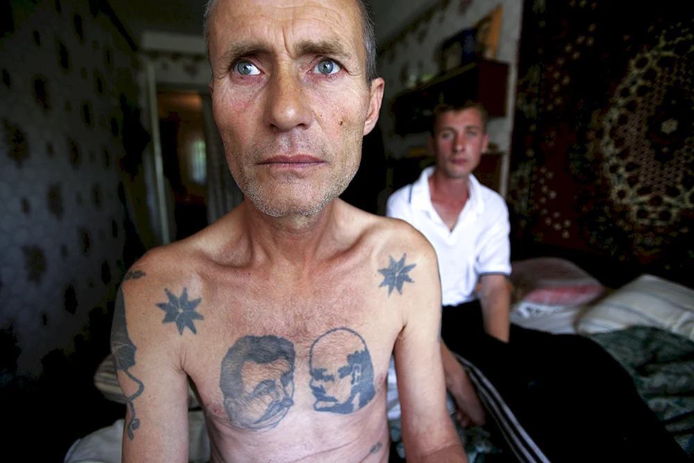 Tattoo Lenin Stalin Marx Engels