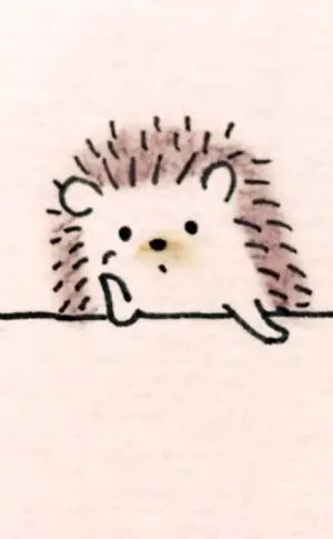 Igel Zeichnung