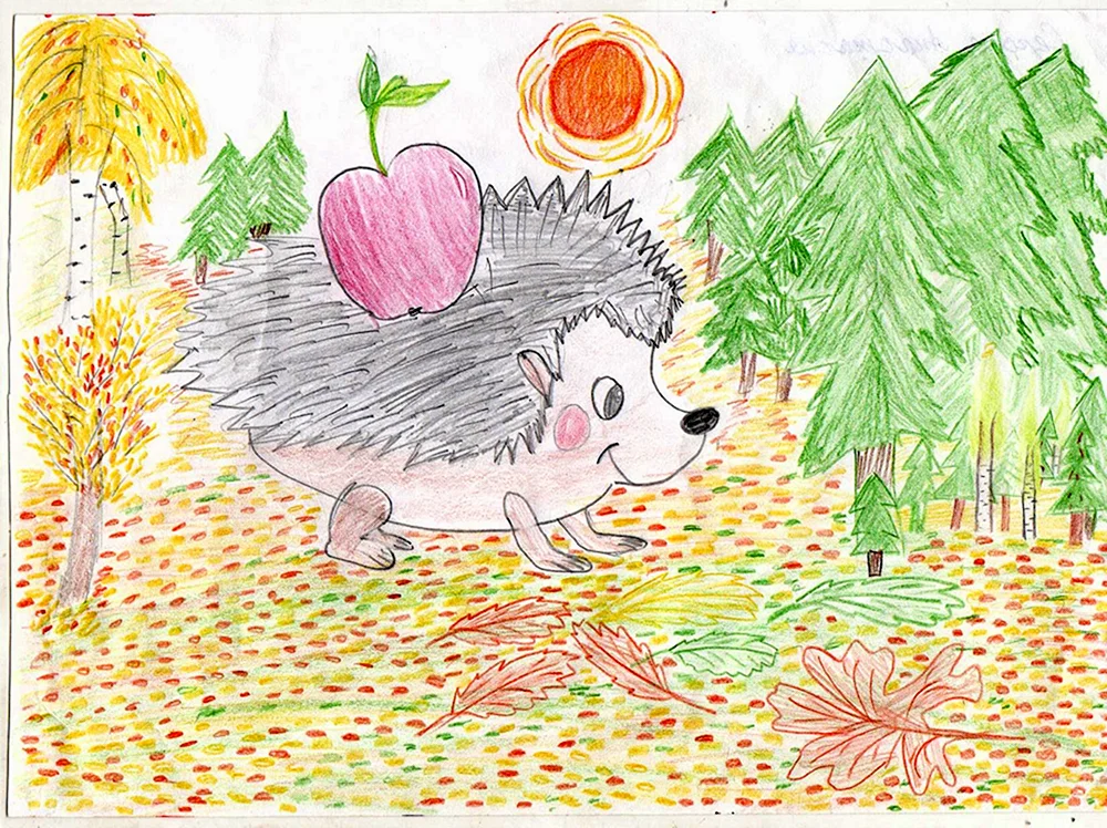 Igel zeichnen