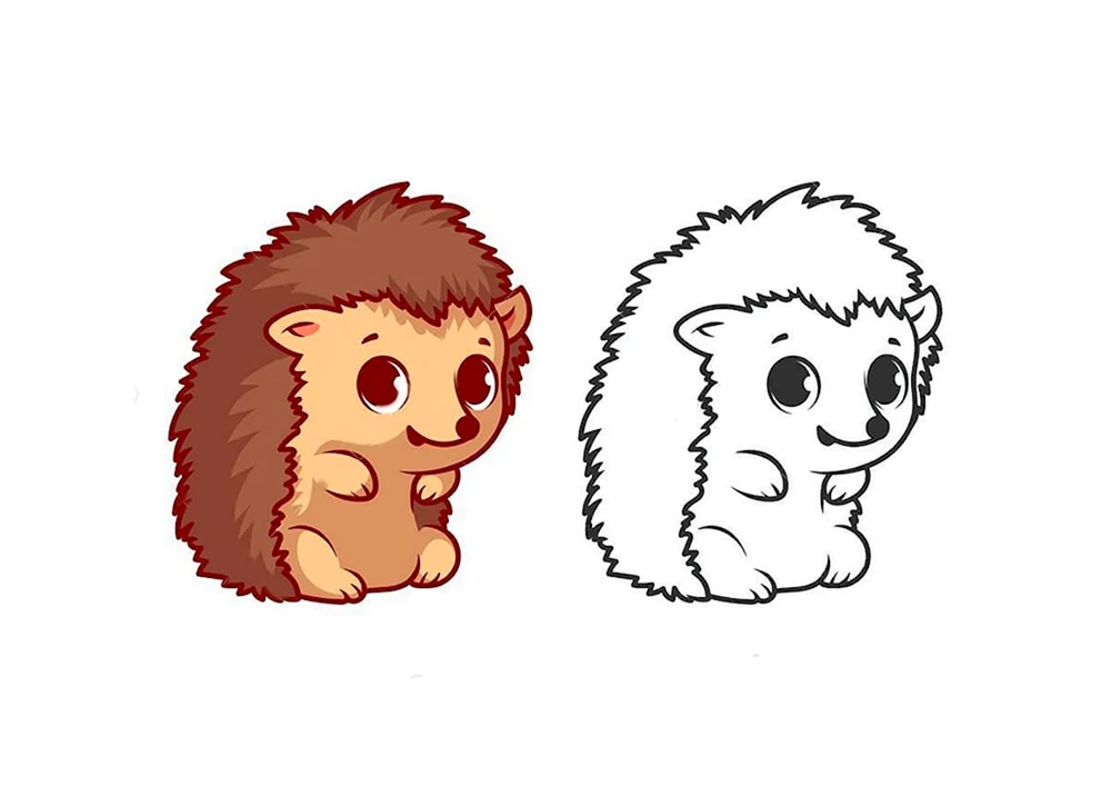 Igel Zeichnung