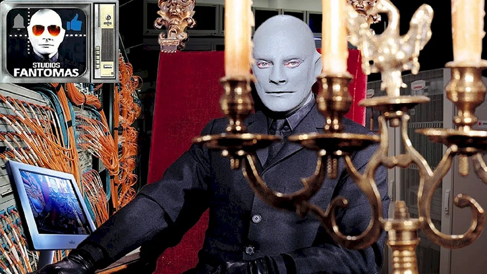 Jean MaraisLouis de Funès Fantomas v. Schottland Yarda