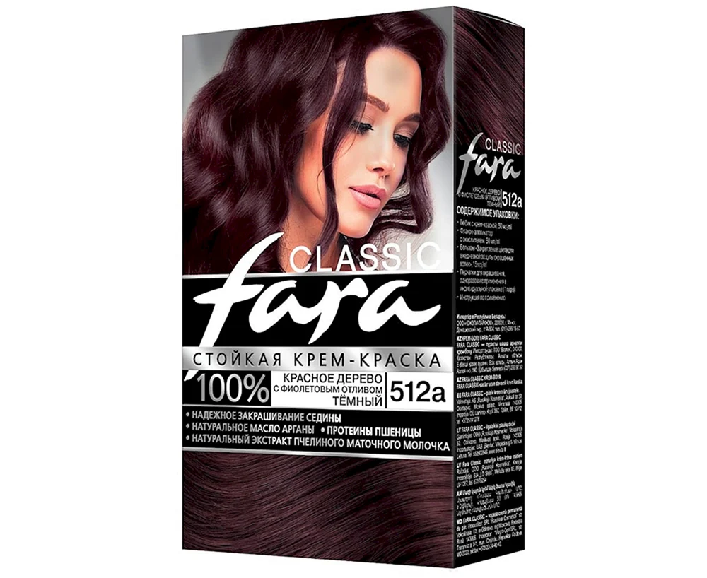 Fara Classic Creme Haarfärbemittel 501 Black Russian 6