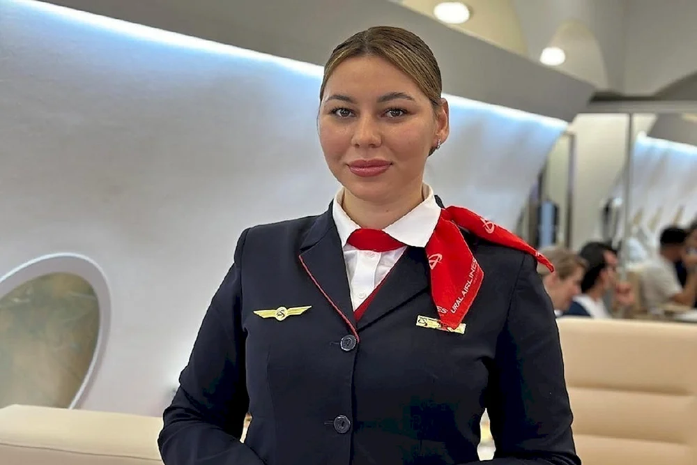 Fedorova Anna Flugbegleiterin Ural Airlines