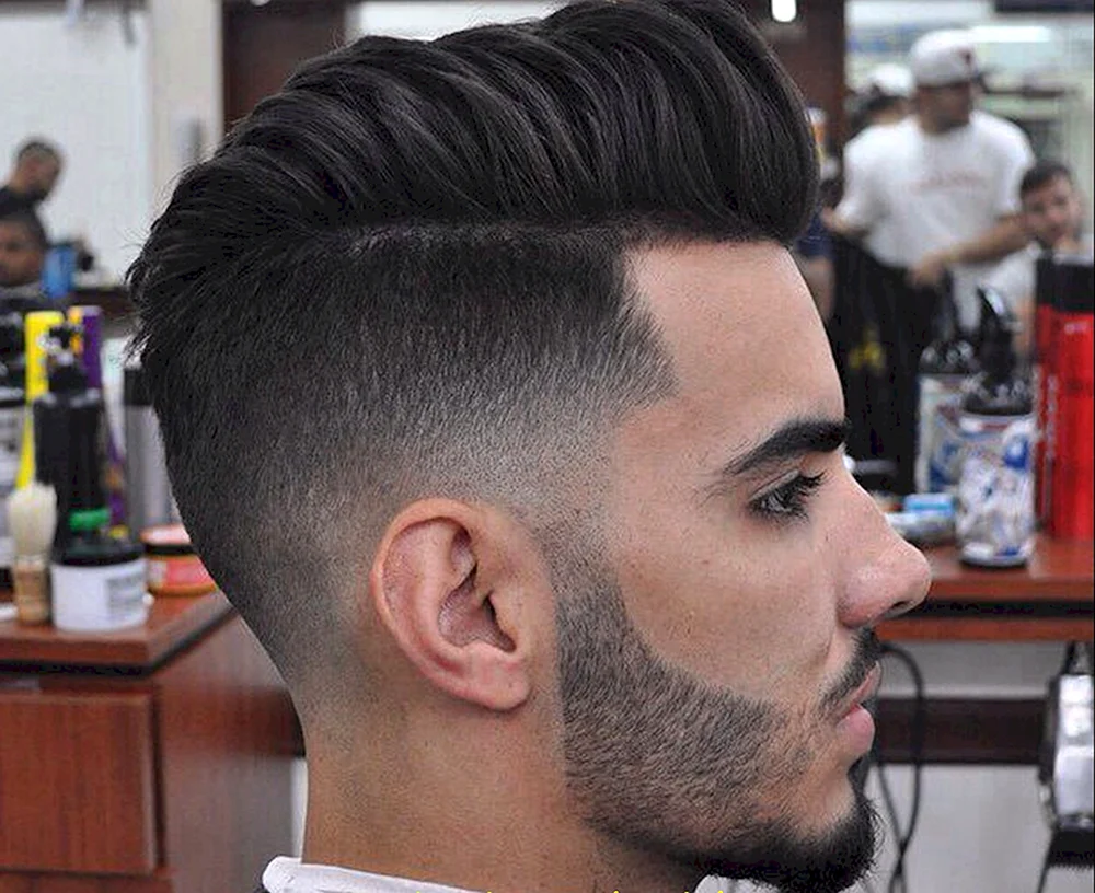 Fade Undercut Pompadour