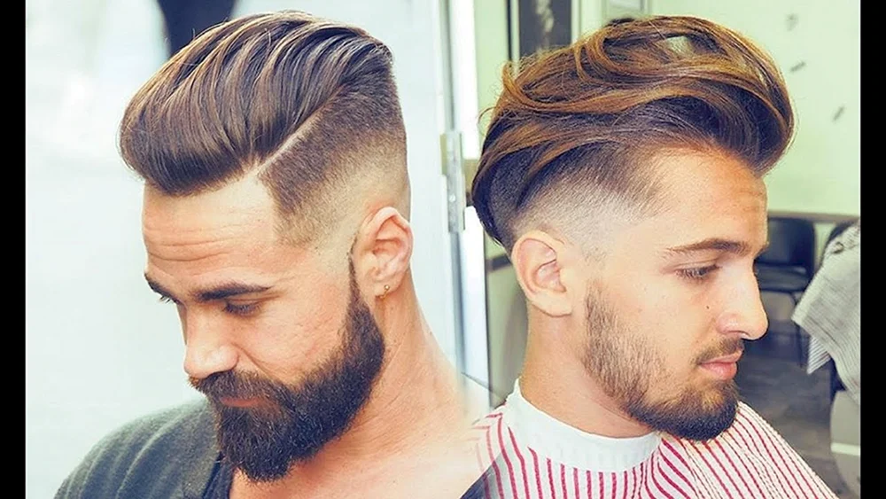 Fade Undercut Pompadour