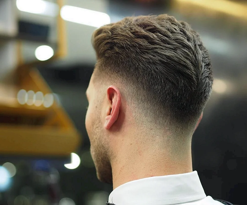 Fade Halbscheitel
