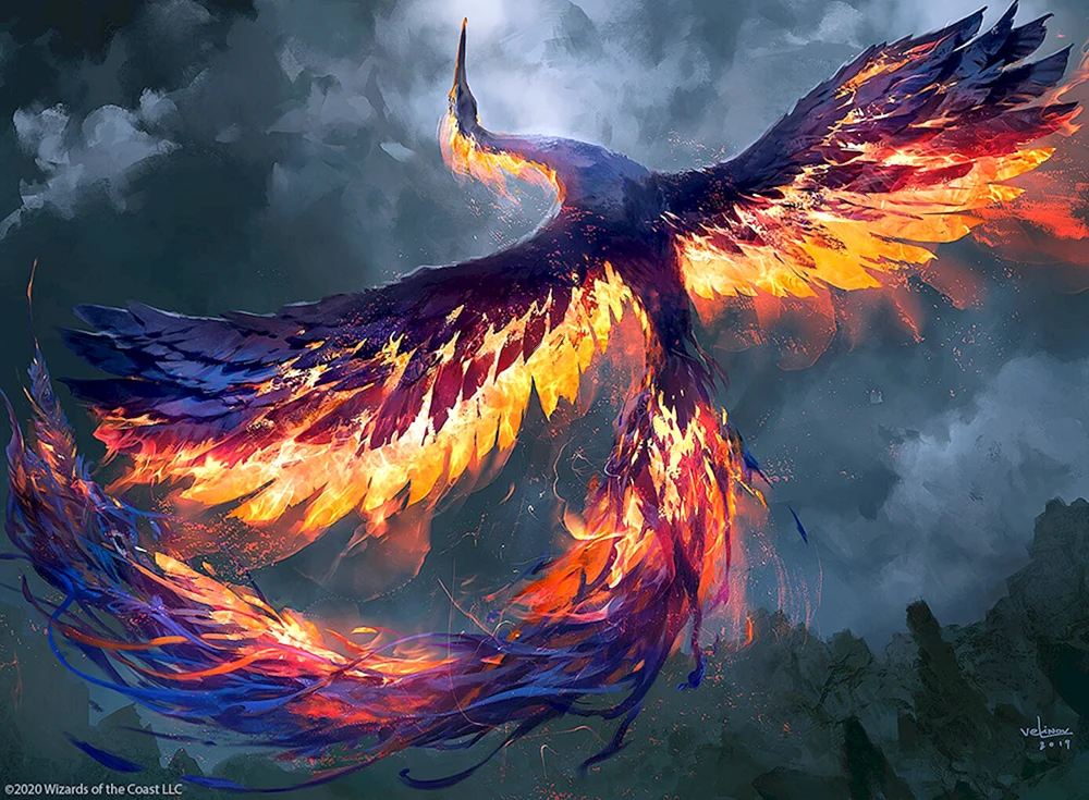 Phinistischer Vogel Slawische Mythologie