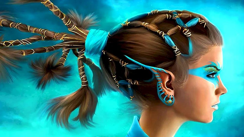 Fantasy-Frisuren