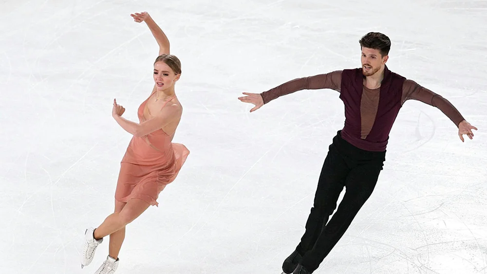 Alexandra Stepanova und Ivan Bukin Olympische Spiele 2022
