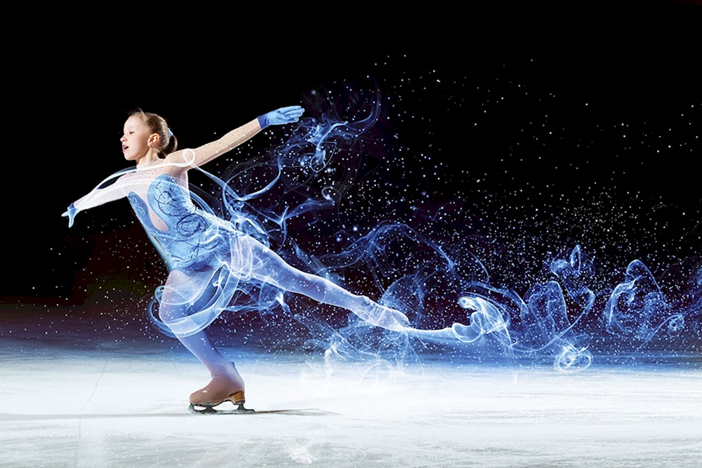 Eiskunstlauf Eiskunstläuferin