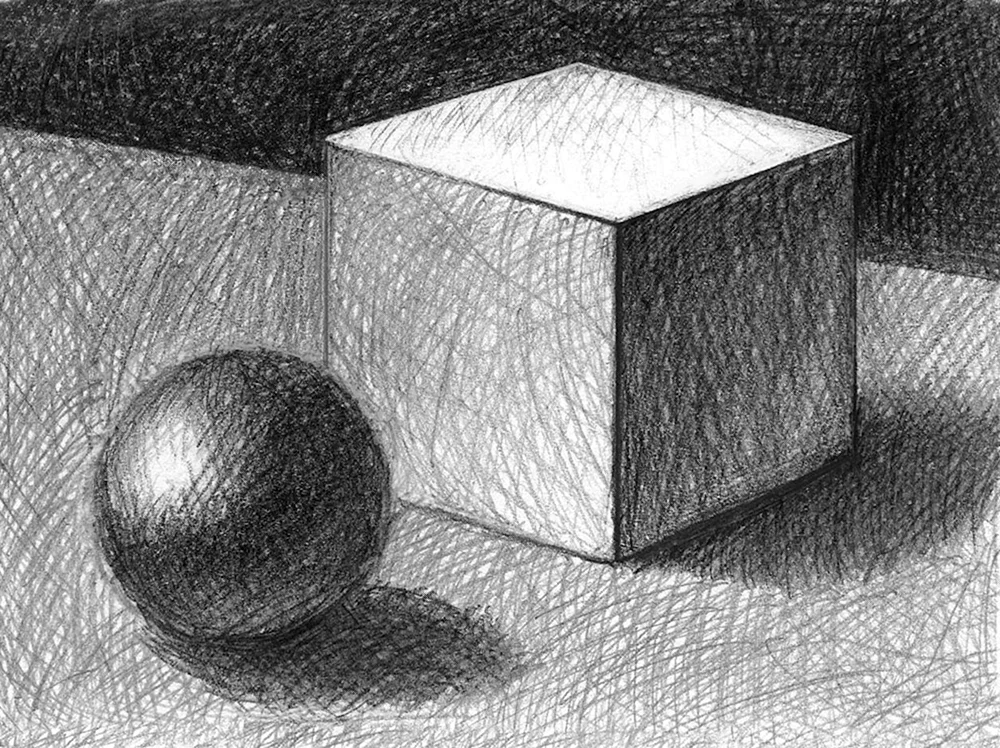 Figuren in Bleistift