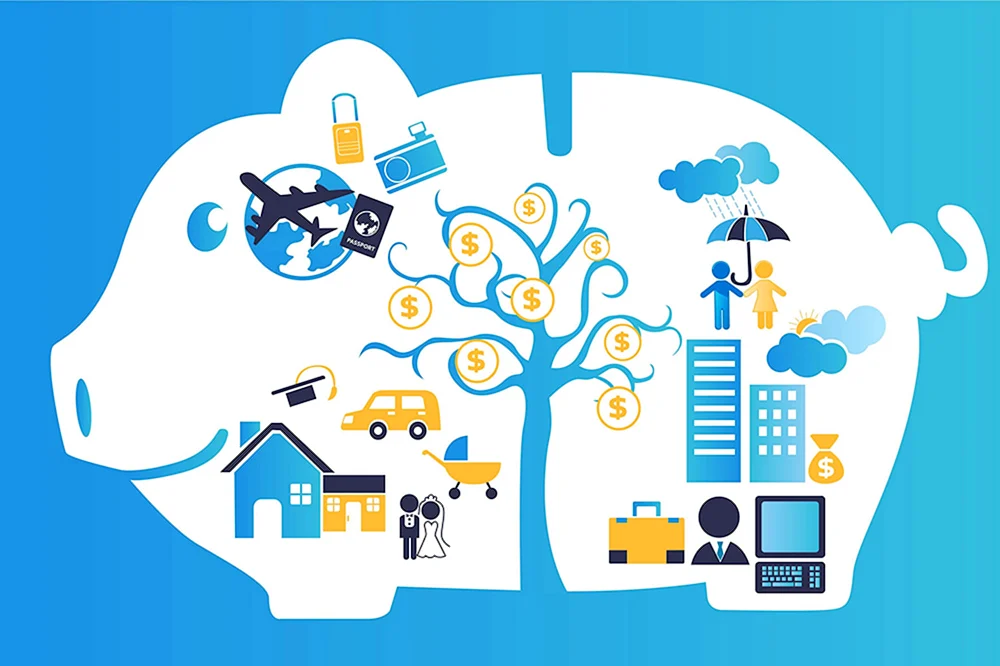 Finanzielle Illustration