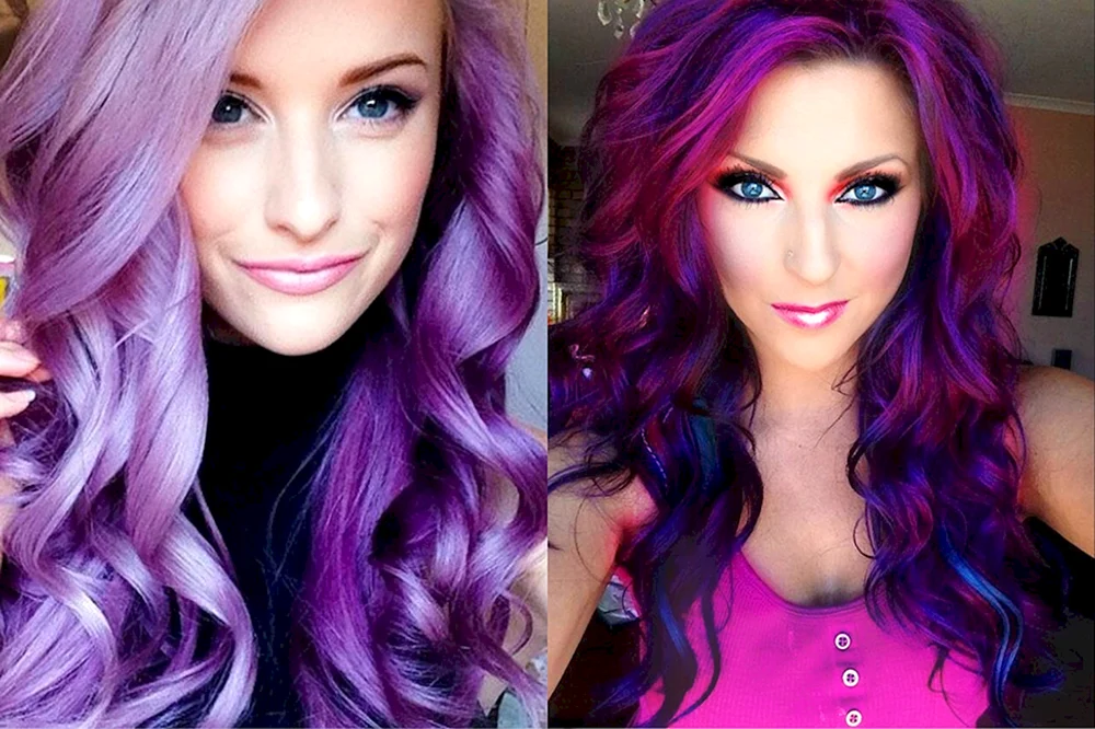 Peppel braune Haarfarbe