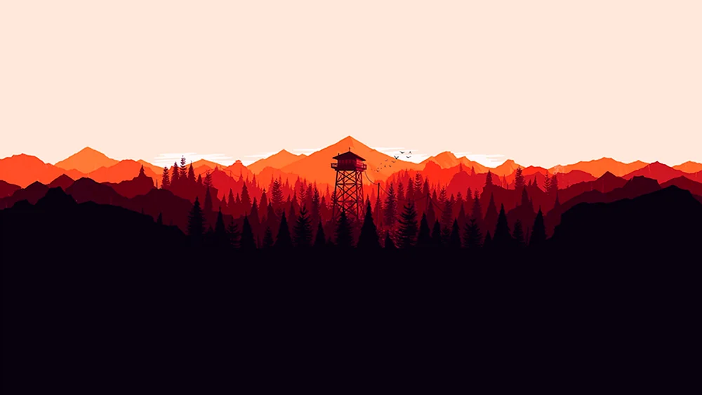 Minimalistische Tapete