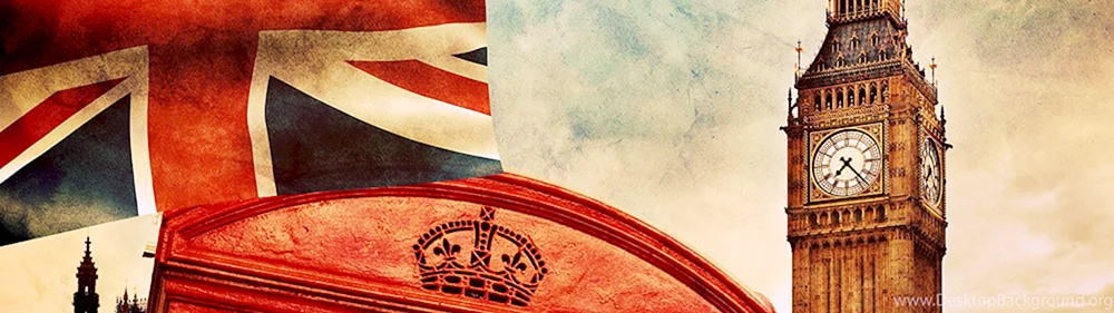 UK Flagge und Big Ben