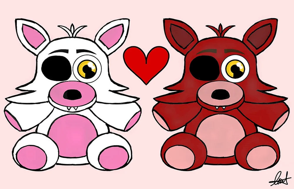 Foxy-Malvorlagen. ANIMATRONIC