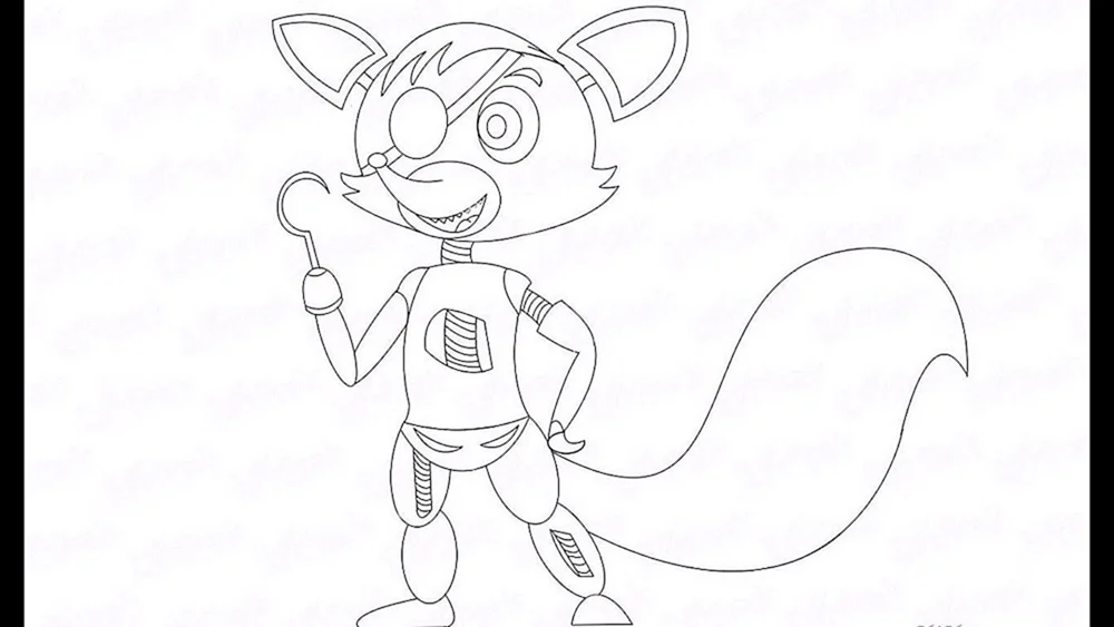 Foxy Ausmalen