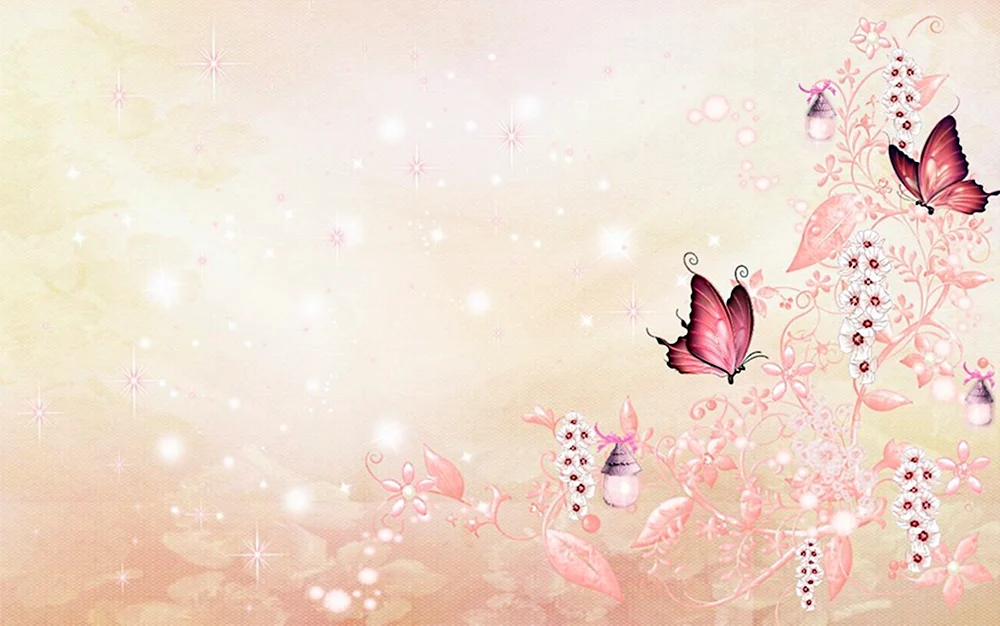 Blumiger Hintergrund