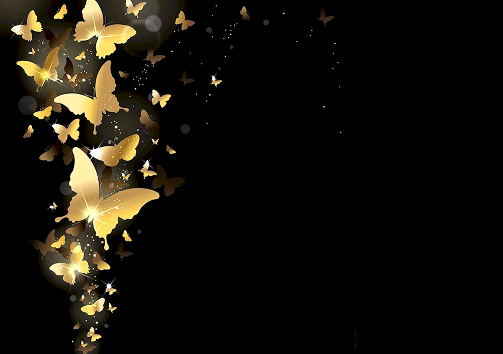 Schwarz mit Gold