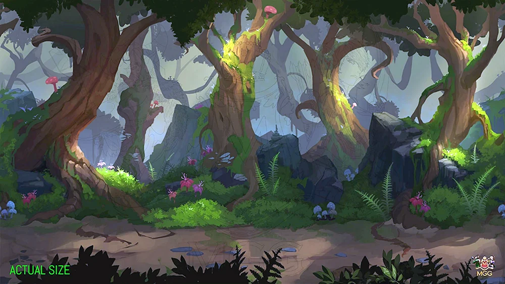 Spielhintergrund für Platformer