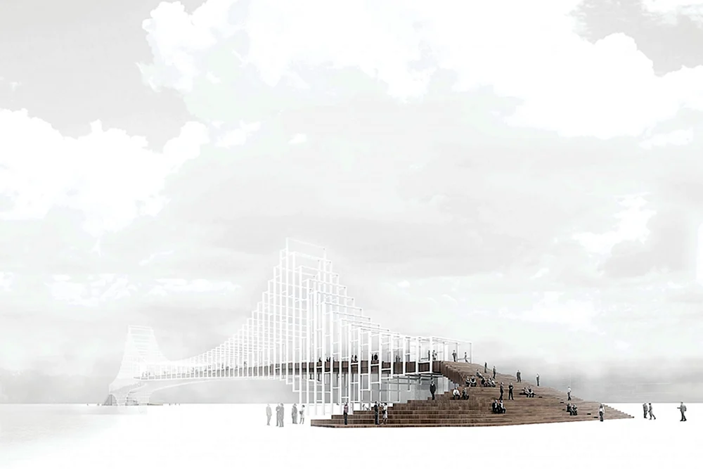 Hintergrund für Architekturprojekt