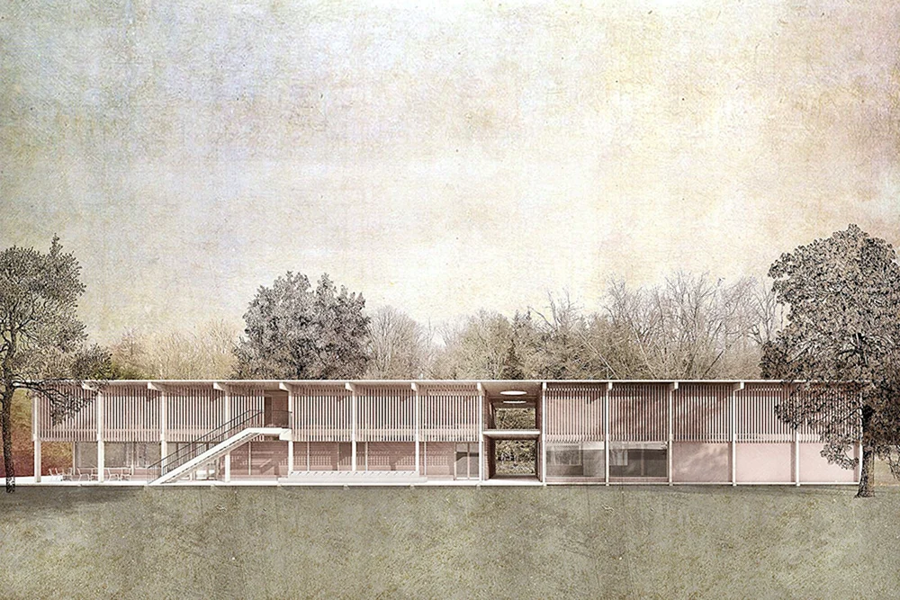 Hintergrund für Architekturprojekt